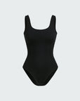 Thick Strap Rounded Neck Bodysuit