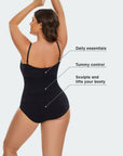 Thin Strap V-Neck Bodysuit
